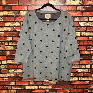 Arabella & Addison Purple Polka